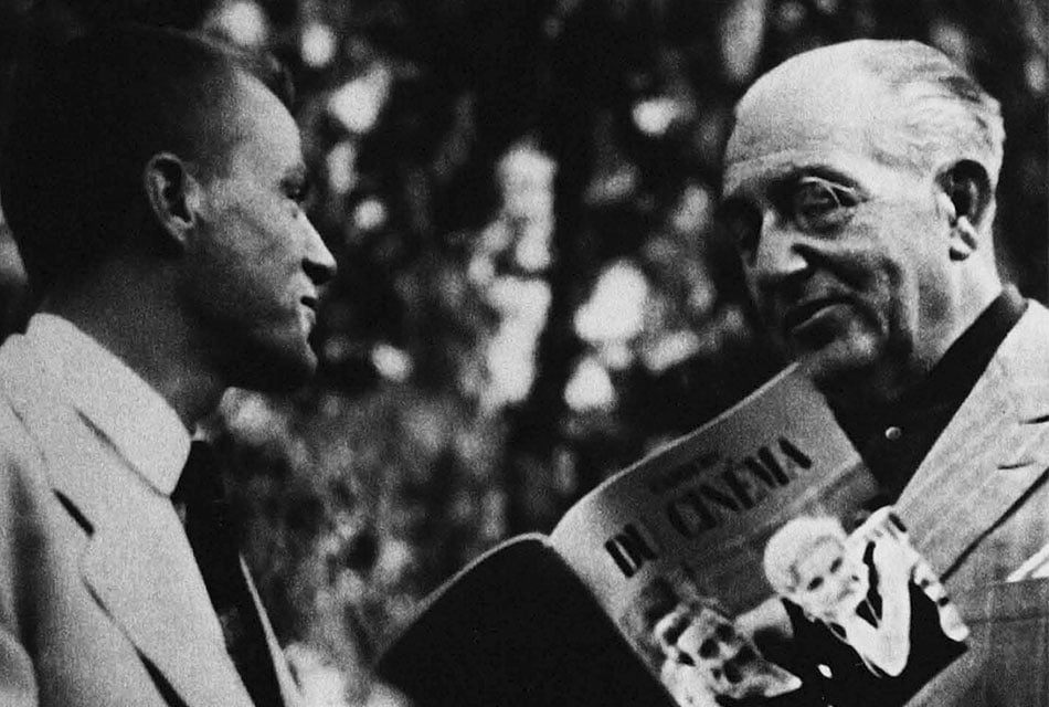 Fritz Lang with Cahiers du cinema