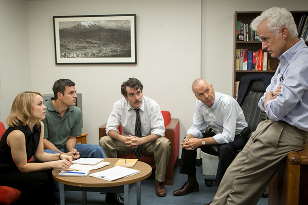 rachel mcadams mark ruffalo brian dgarcy michael keaton and john slattery spotlight