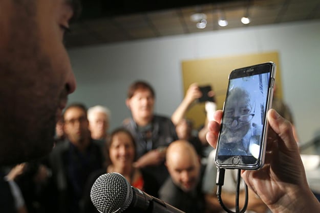 godard the image book press conference