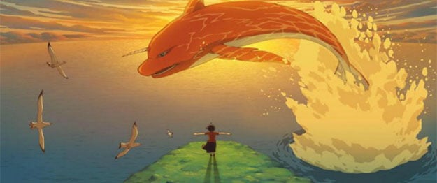 big fish and begonia