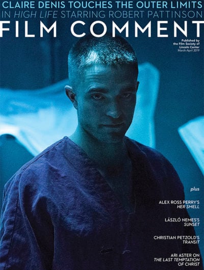 Film Comment magazine cover