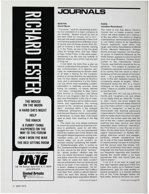 One of a selection of stills from inside the issue