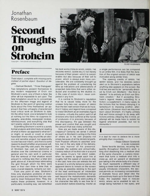 One of a selection of stills from inside the issue