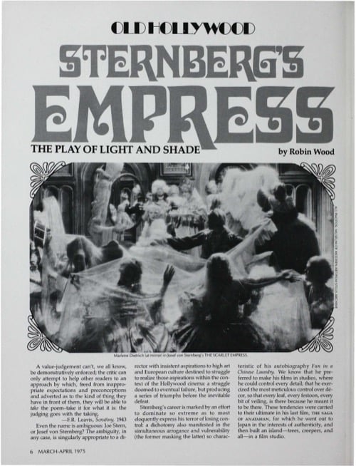 One of a selection of stills from inside the issue