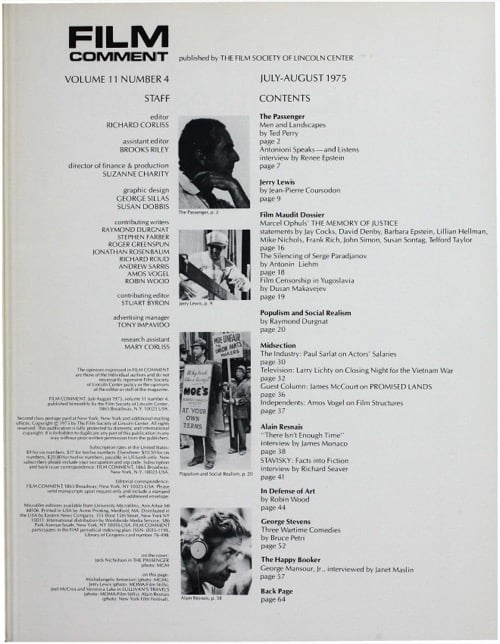 One of a selection of stills from inside the issue