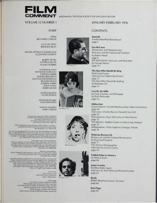 One of a selection of stills from inside the issue