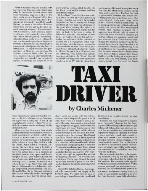 One of a selection of stills from inside the issue