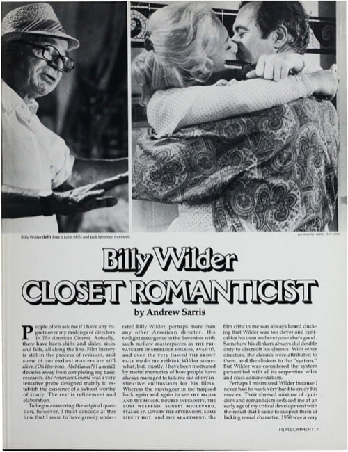 One of a selection of stills from inside the issue