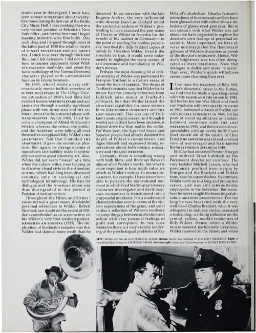 One of a selection of stills from inside the issue