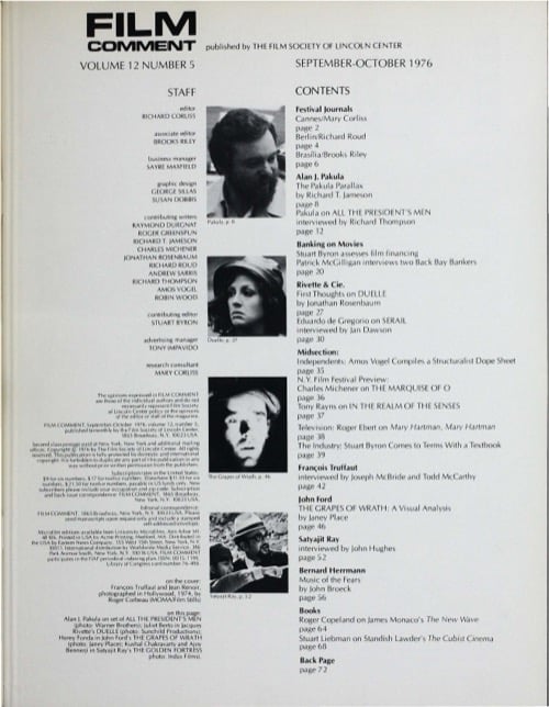 One of a selection of stills from inside the issue