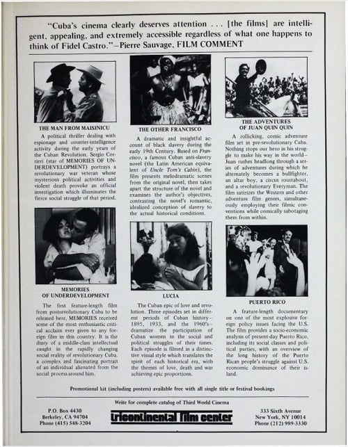 One of a selection of stills from inside the issue