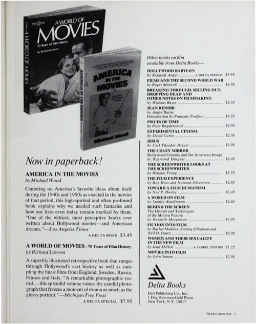 One of a selection of stills from inside the issue