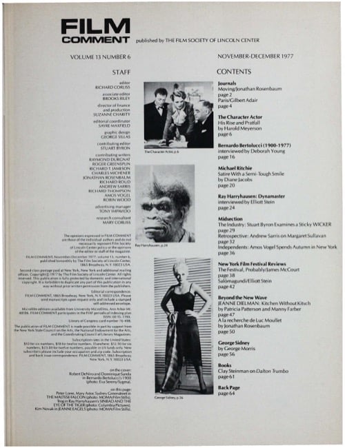 One of a selection of stills from inside the issue