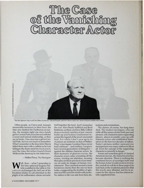 One of a selection of stills from inside the issue