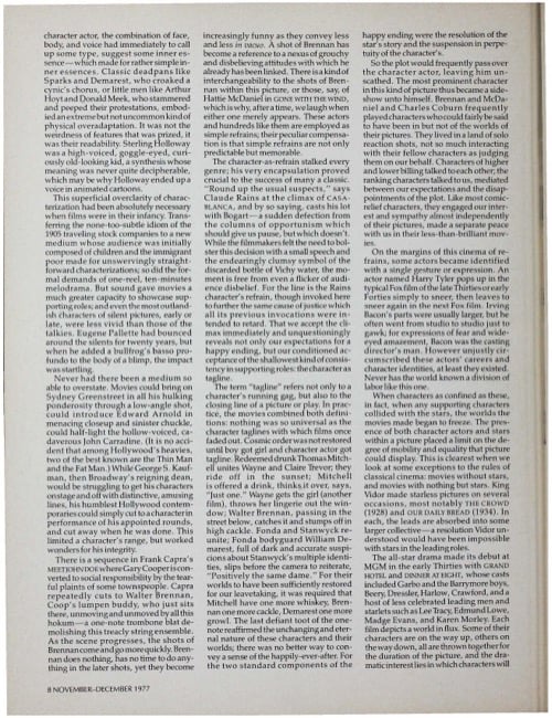 One of a selection of stills from inside the issue