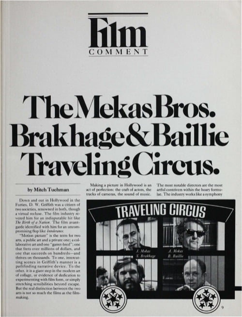 One of a selection of stills from inside the issue