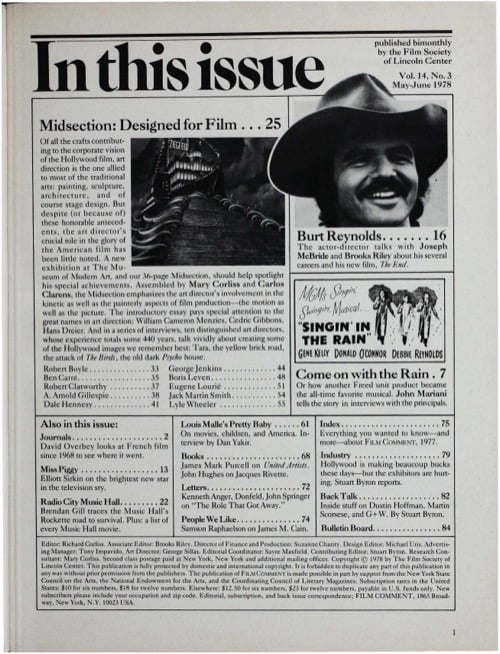 One of a selection of stills from inside the issue