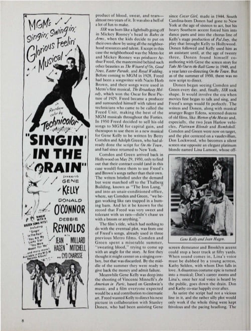 One of a selection of stills from inside the issue