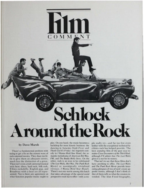 One of a selection of stills from inside the issue