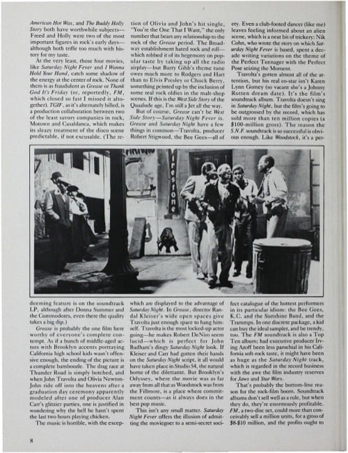 One of a selection of stills from inside the issue