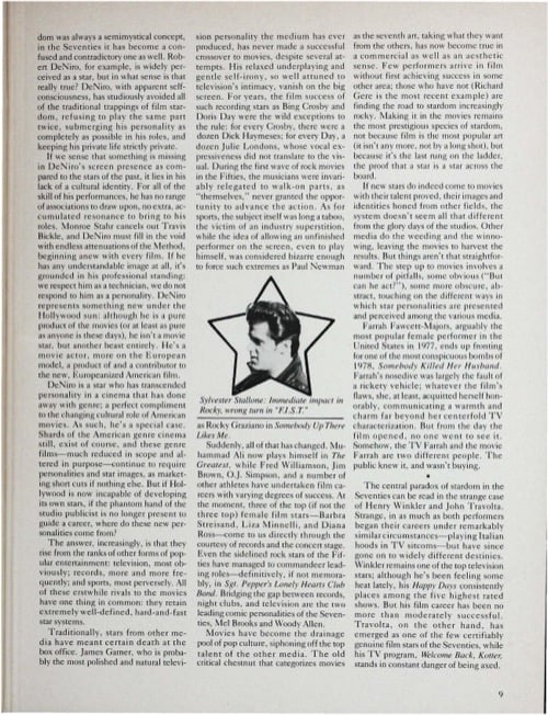 One of a selection of stills from inside the issue
