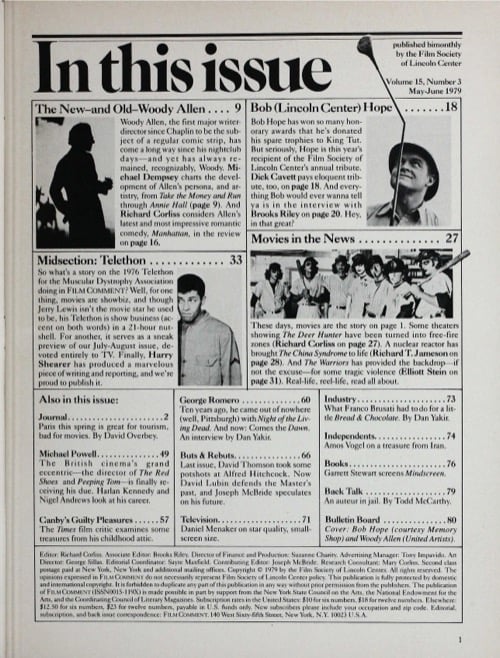 One of a selection of stills from inside the issue
