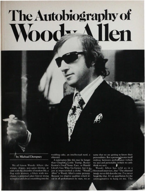 One of a selection of stills from inside the issue