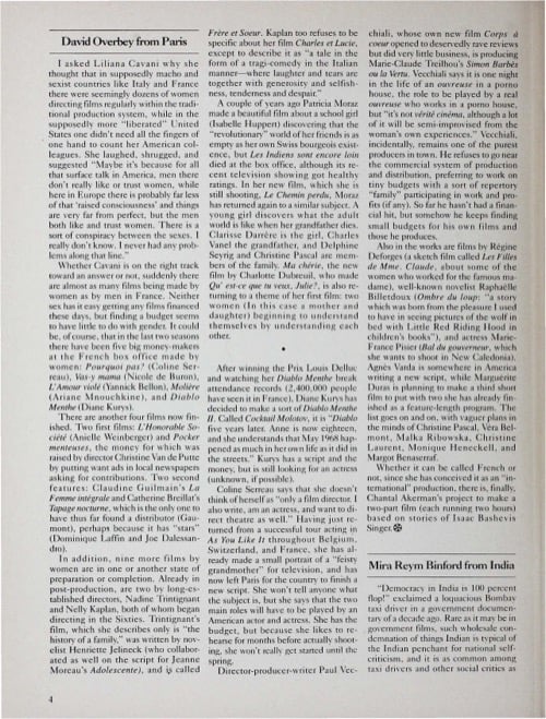 One of a selection of stills from inside the issue