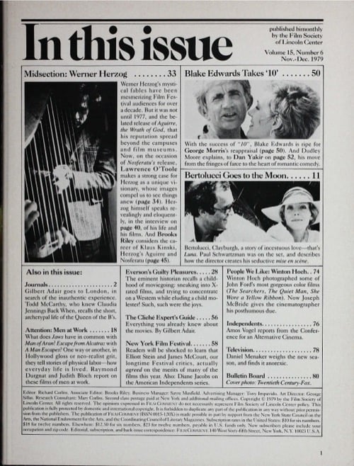 One of a selection of stills from inside the issue