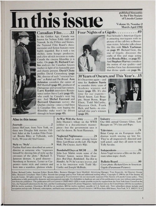One of a selection of stills from inside the issue