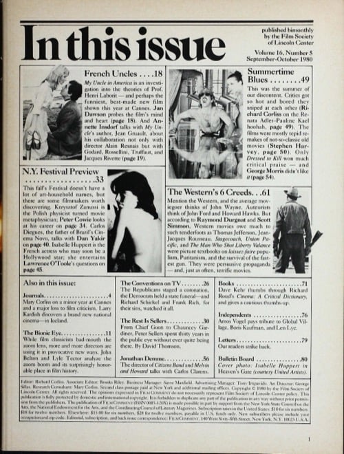 One of a selection of stills from inside the issue