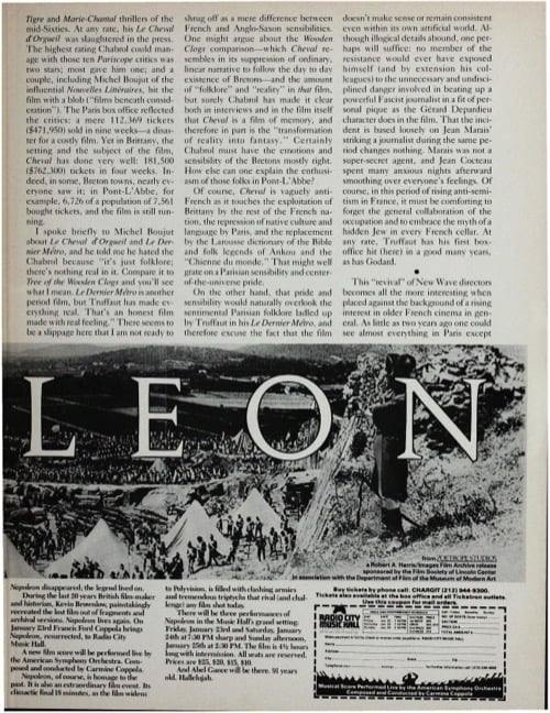 One of a selection of stills from inside the issue