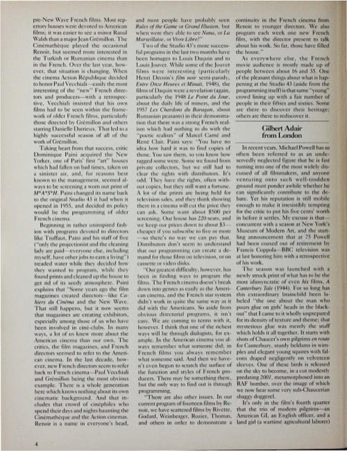 One of a selection of stills from inside the issue