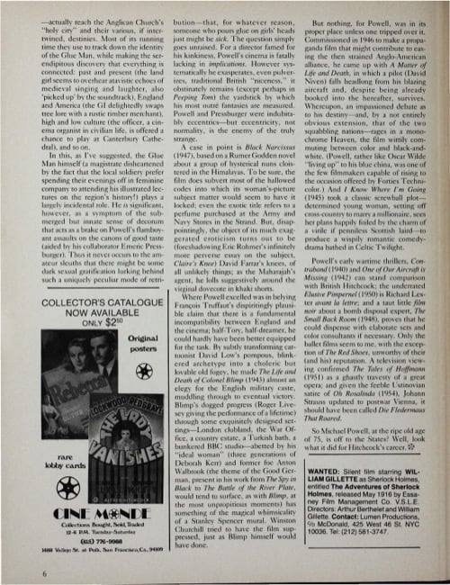 One of a selection of stills from inside the issue