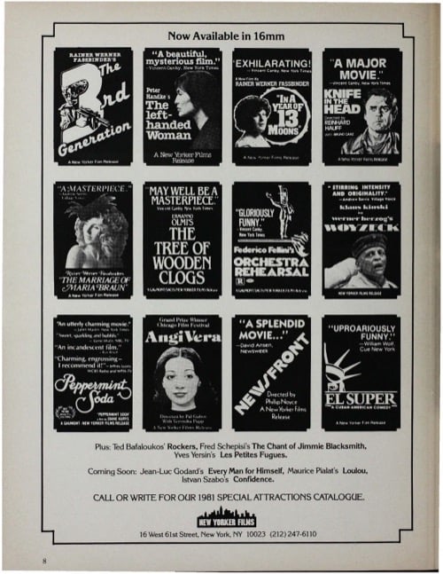 One of a selection of stills from inside the issue