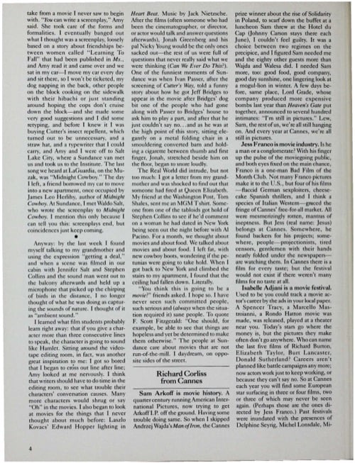 One of a selection of stills from inside the issue