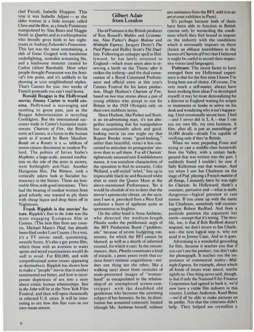 One of a selection of stills from inside the issue