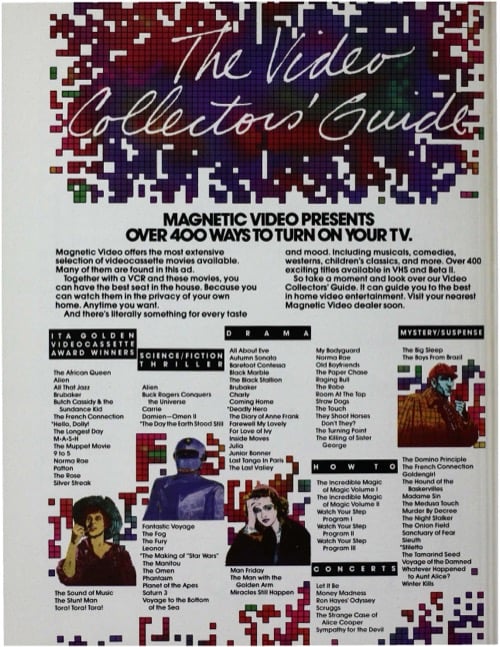 One of a selection of stills from inside the issue