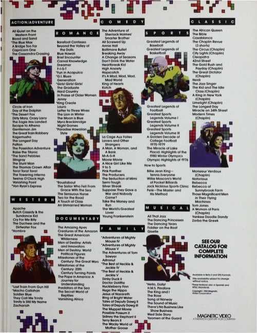 One of a selection of stills from inside the issue