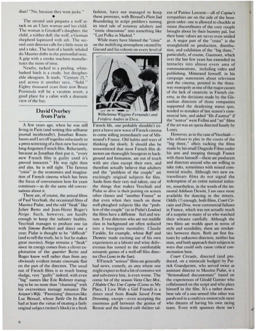 One of a selection of stills from inside the issue