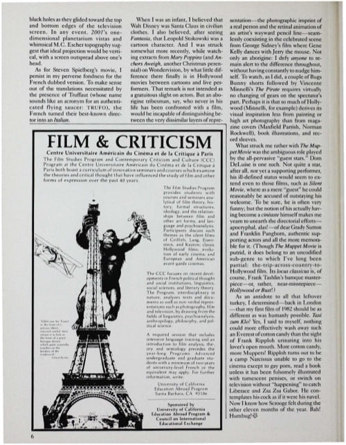 One of a selection of stills from inside the issue