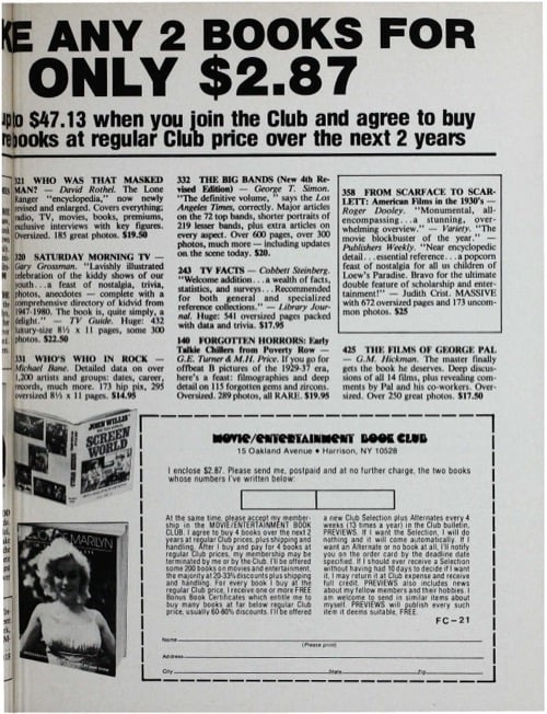 One of a selection of stills from inside the issue
