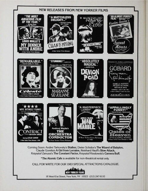 One of a selection of stills from inside the issue