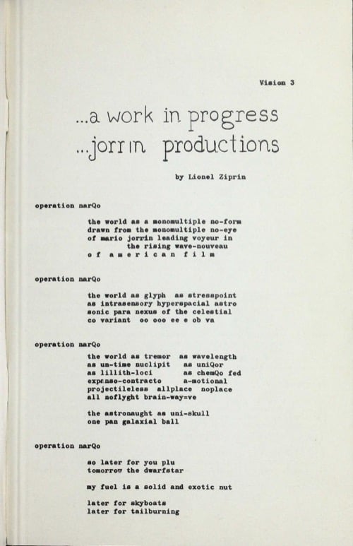 One of a selection of stills from inside the issue