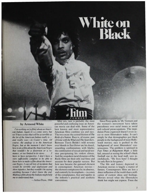 One of a selection of stills from inside the issue