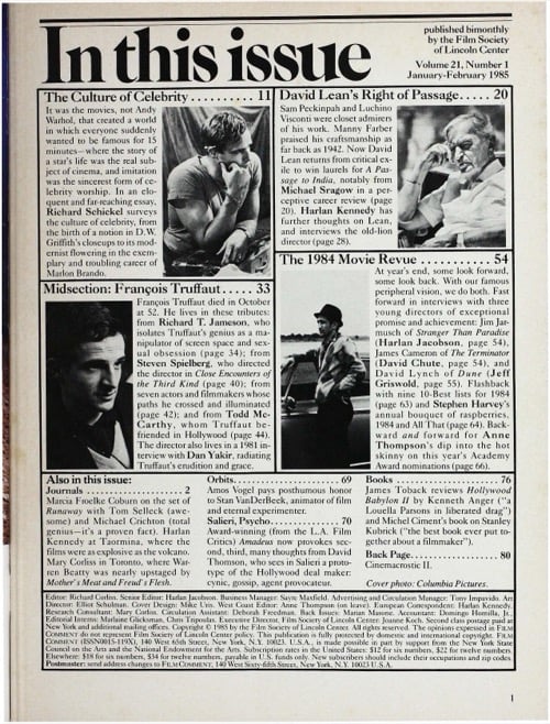 One of a selection of stills from inside the issue