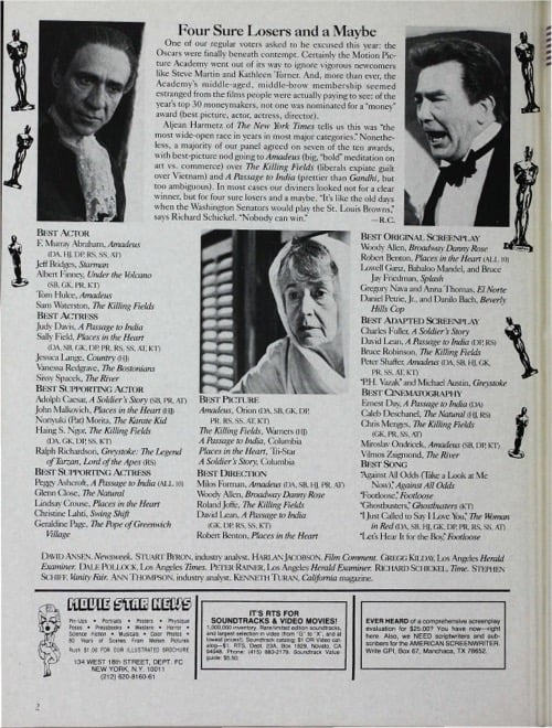 One of a selection of stills from inside the issue