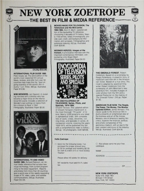 One of a selection of stills from inside the issue