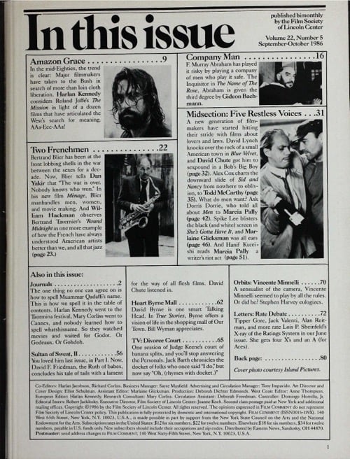 One of a selection of stills from inside the issue