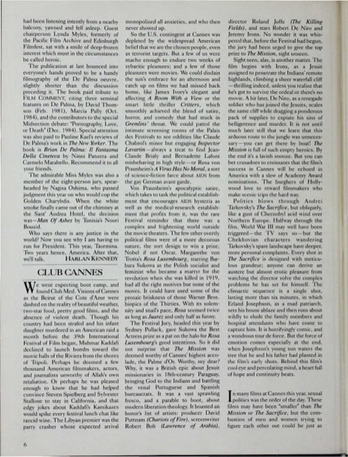 One of a selection of stills from inside the issue